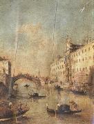 Francesco Guardi Gondola sulla laguna (mk21) oil painting artist